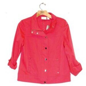 Chicos Zip Up Jacket